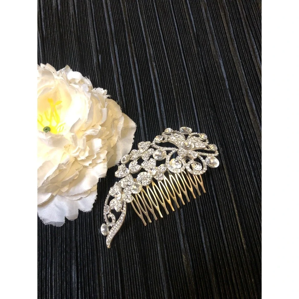 Bride -Bling Hair Accessory Hair Comb - Women - Wedding Special Occasion Beauty